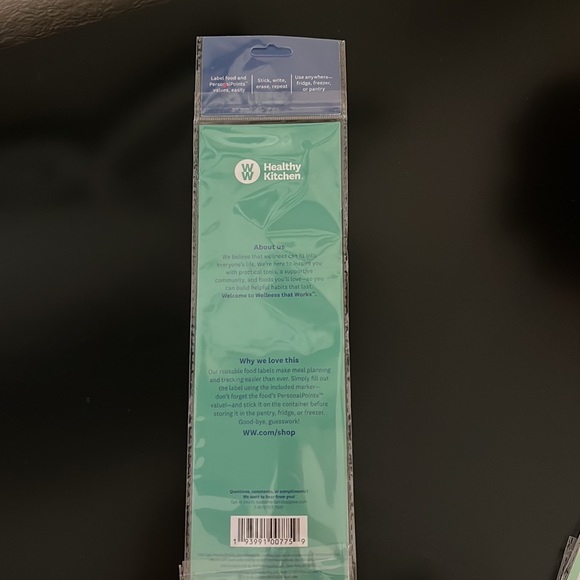 WeightWatchers Food Labels with a dry erase marker. Pack of 15 labels. 2 packs! - Picture 5 of 6